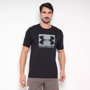 Camiseta Under Armour<BR>- Preta & Cinza<BR>- Under Armour