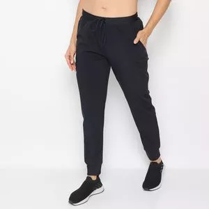 Calça Jogger Com Bolsos<BR>- Preta<BR>- Under Armour