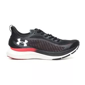 Tênis Com Logo<BR>- Preto<BR>- Under Armour