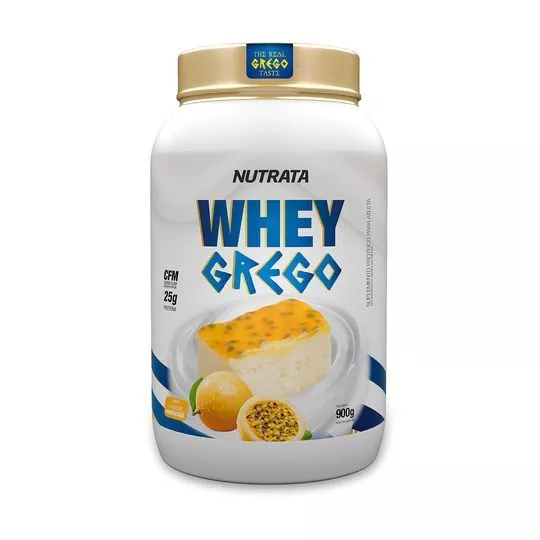 Whey Grego- Mousse De Maracujá- 900g- Nutrata