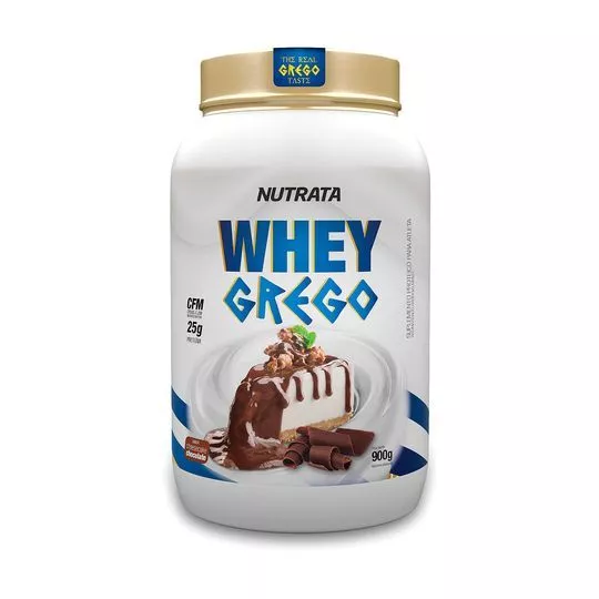 Nutrata Whey Grego- Cheesecake Chocolate- 900g- Nutrata