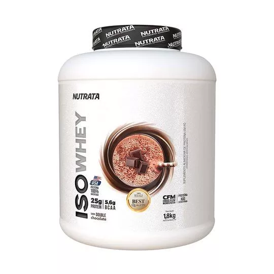 Iso Whey Pure- Chocolate- 1,8kg- Nutrata