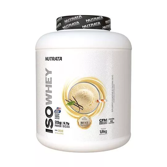 Iso Whey Pure- Baunilha- 1,8kg- Nutrata