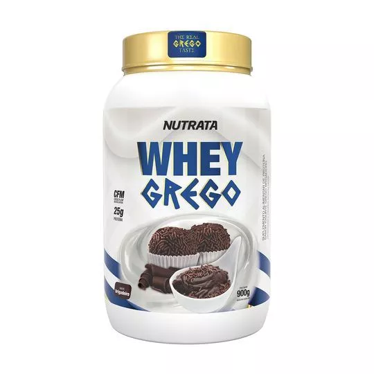 Whey Grego- Brigadeiro- 900g- Nutrata