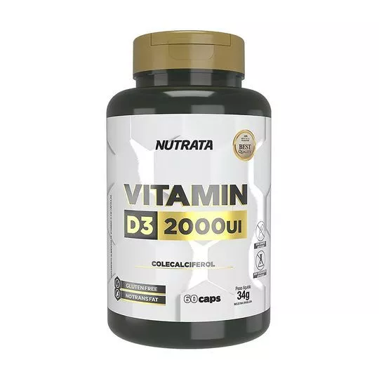 Vitamina D3- 60 Cápsulas