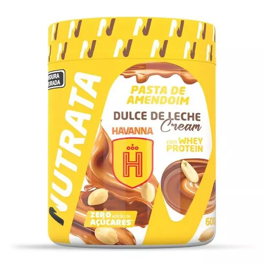 Pasta Amendo Whey- Dulce De Leche Cream Havanna®- 600g