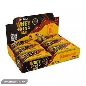 Whey Grego Bar<BR>- Doce De Leite<BR>- 12 Unidades