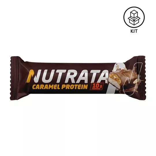 Display Barra Protein- Caramel- 12 Unidades- Nutrata