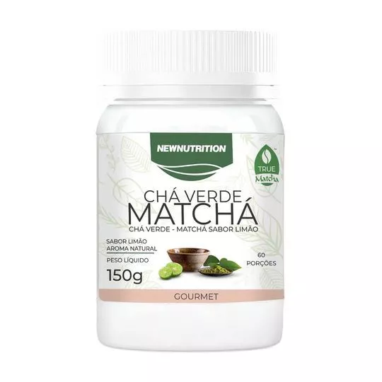 Chá Verde Matchá- Limão- 150g- New Nutrition