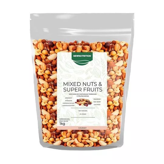 Mixed Nuts & Superfruits- 1Kg- New Nutrition