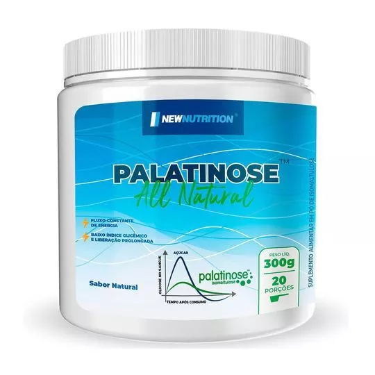 Palatinose Isomaltulose- Natural- 300g- New Nutrition