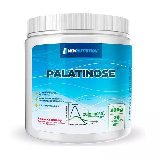 Palatinose Isomaltulose- Cranberry- 300g- New Nutrition