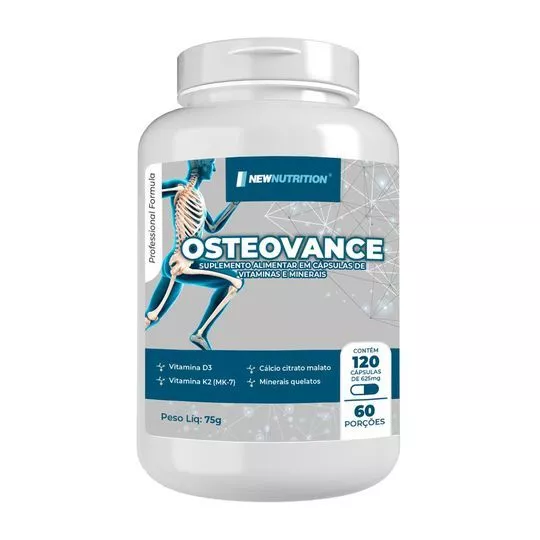 Osteovance- 120 Cápsulas- New Nutrition