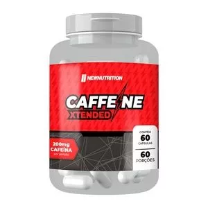 Cafeína 200mg Xtended<BR>- 60 Cápsulas