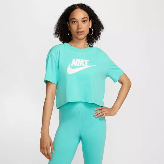 Cropped Nike®- Verde Água