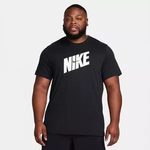 Camiseta Nike<BR>- Preta