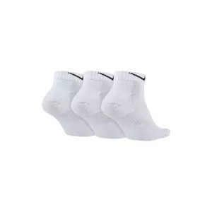 Kit De Pares De Meia Nike®<BR>- Branco<BR>- 3 Pares