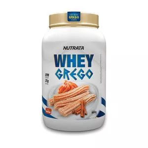 Whey Grego<BR>- Churros<BR>- 900g<BR>- Nutrata