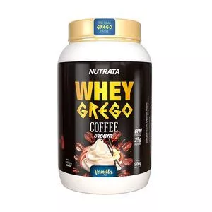 Whey Grego<BR>- Coffee Cream Vanilla<BR>- 900g<BR>- Nutrata