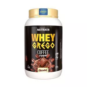 Whey Grego<BR>- Coffee Cream Chocolate<BR>- 900g<BR>- Nutrata