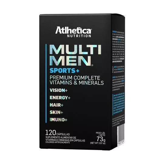 MultiMen Sport Premium- 120 Cápsulas- Atlhetica Nutrition