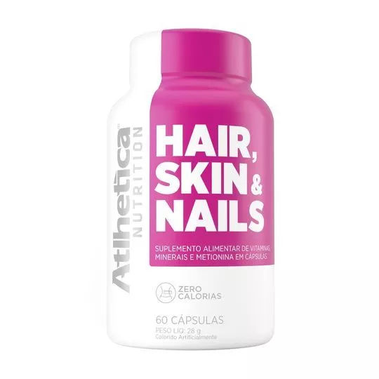 Hair, Skin & Nails- 60 Cápsulas- Atlhetica Nutrition