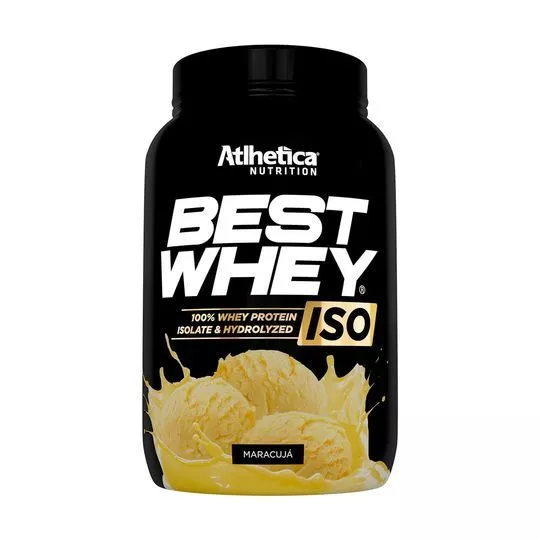 Best Whey ISO- Maracujá- 900g- Atlhetica Nutrition