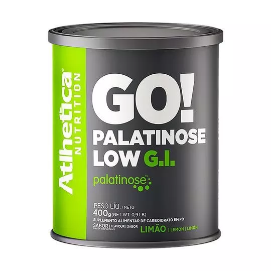 Go! Palatinose- Limão- 400g- Atlhetica Nutrition