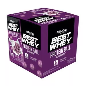 Best Whey® Protein Ball<BR>- Açaí<BR>- 20 Unidades<BR>- Atlhetica Nutrition