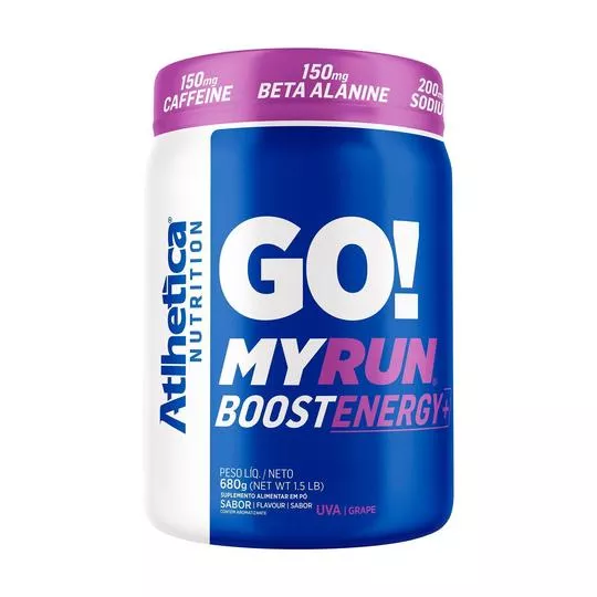 Go My Run Boost Energy- Uva- 680g- Atlhetica Nutrition