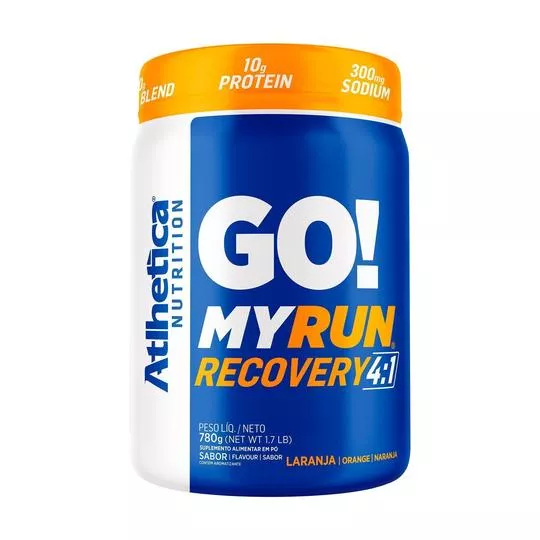 Go My Run Recovery- Laranja- 780g- Atlhetica Nutrition