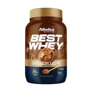 Best Whey<BR>- Dulce De Leche<BR>- 900g<BR>- Atlhetica Nutrition