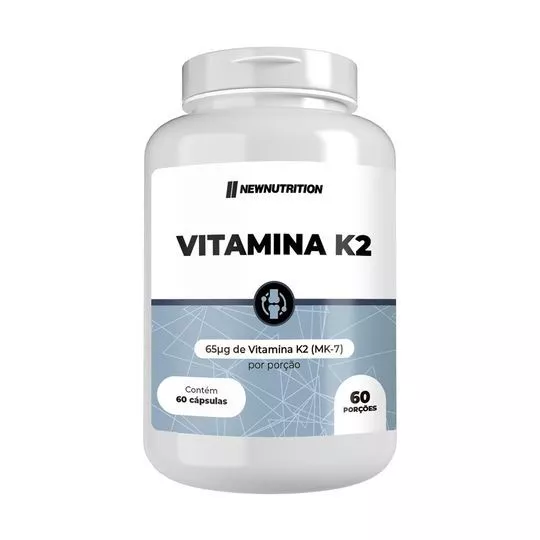 Vitamina K2- 60 Cápsulas- New Nutrition