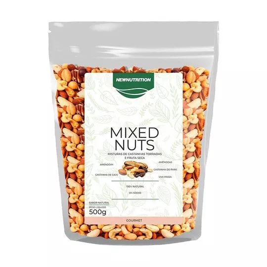 Mix De Castanhas- 500g- New Nutrition