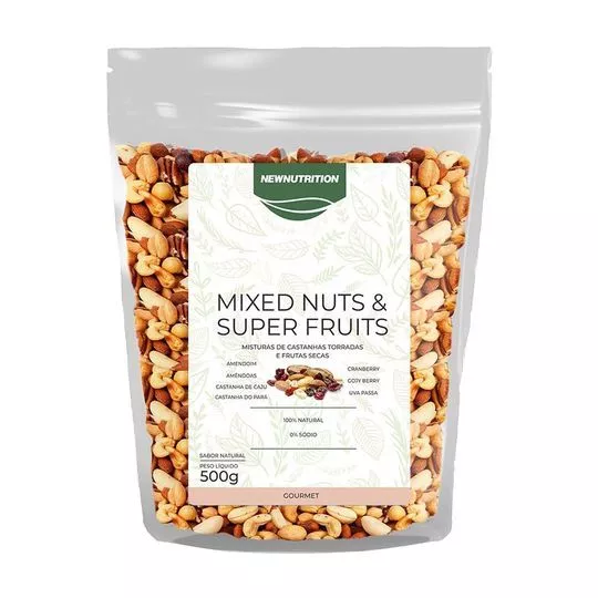 Mixed Nuts & Superfruits- 500g- New Nutrition