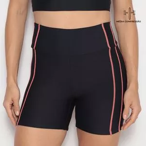 Short Liso<BR>- Preto