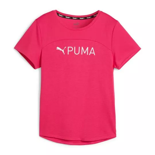 Camiseta Puma®- Rosa