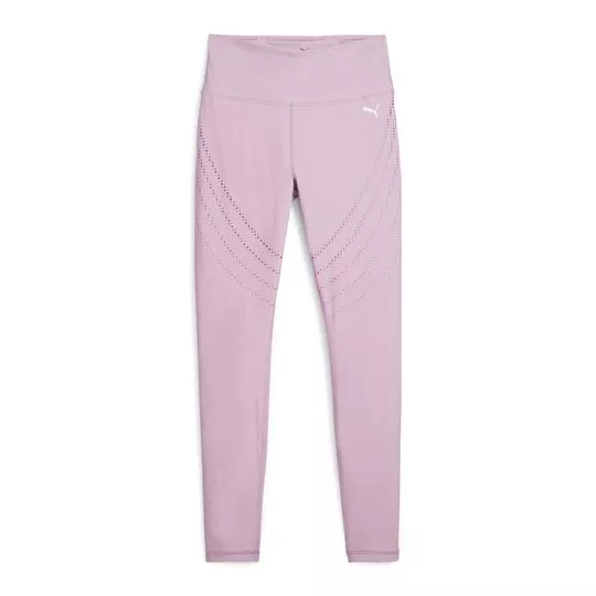 Legging Puma® Com Recortes- Lilás