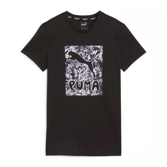 Camiseta Puma- Preta