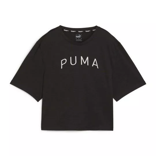 Camiseta Puma- Preta