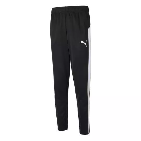 Calça Skinny Puma®- Preta & Branca