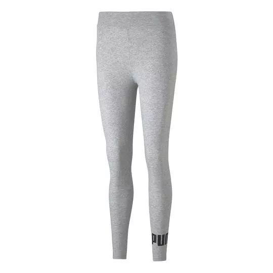 Legging Puma®- Cinza & Preta