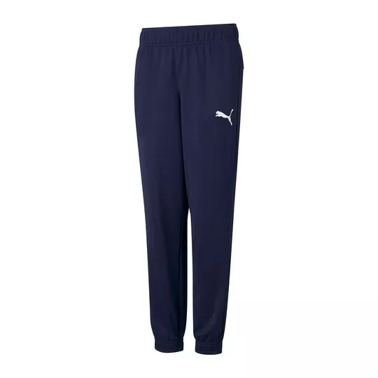 Calça Jogger Puma®- Azul Marinho