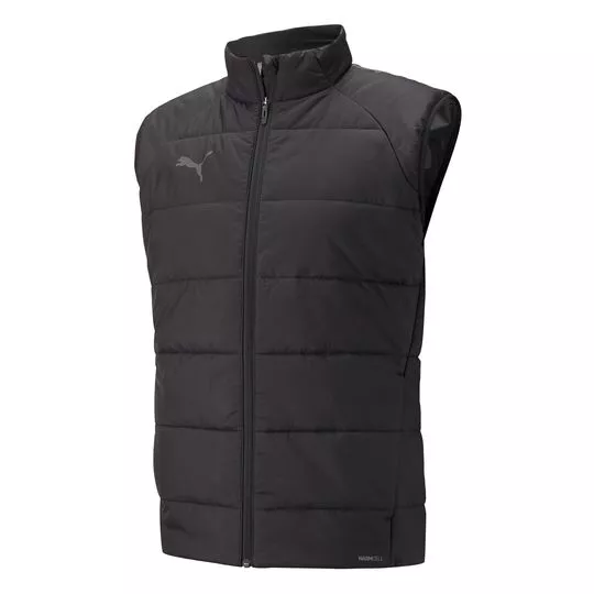 Colete Puffer- Preto