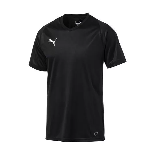 Camiseta Puma®- Preta