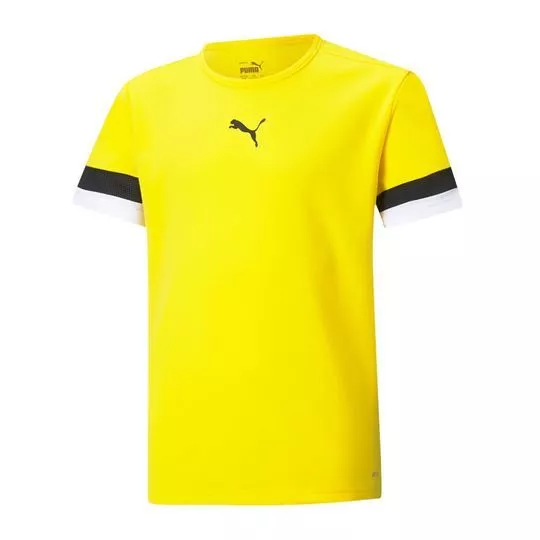 Camiseta Puma®- Amarela & Preta