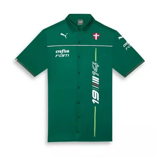 Camisa Palmeiras®- Verde & Branca