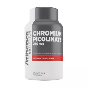 Chromium Picolinate<BR>- 60 Cápsulas<BR>- Athletica Nutrition