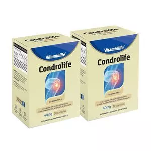 Condrolife 40mg<br /> - 2 Unidades<br /> - Vitaminlife