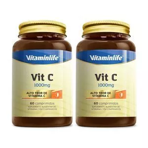 Vitamina C 1000mg<BR>- 2 Unidades<BR>- Vitaminlife